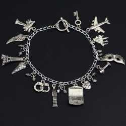 Bracelet Breloque 50 Nuances de Grey 