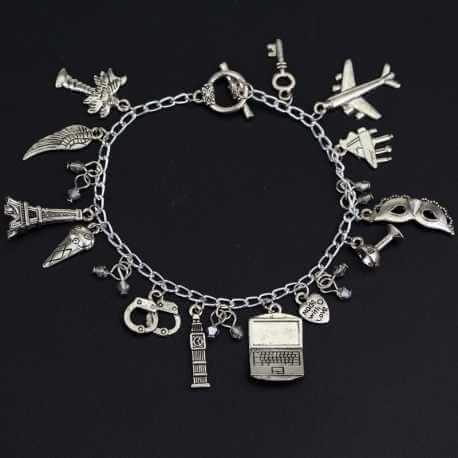 Bracelet Breloque 50 Nuances de Grey 