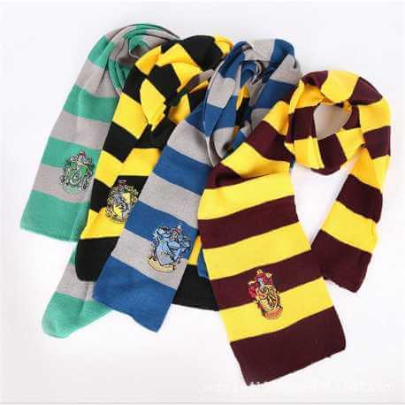 Harry Potter écharpe école Gryffondor Tutoriel tricot 