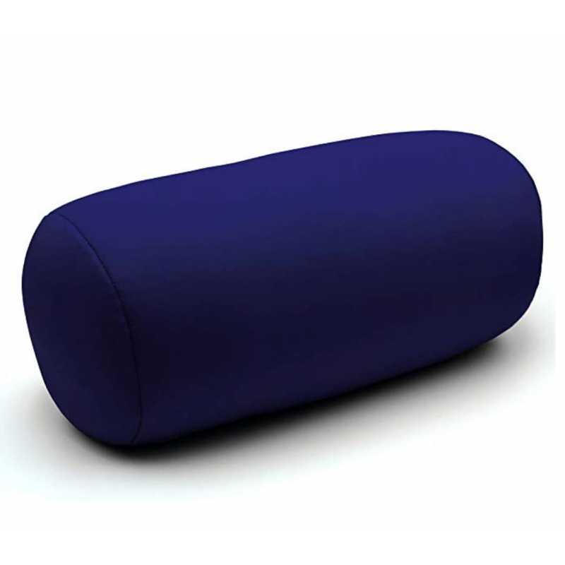 Coussin De Nuque Rond En Microbilles - Rembourrage Doux - Pour Détente, Voyage, Sieste - Tissu Doux
