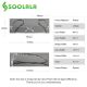 Lot de Lunettes loupe monture transparente