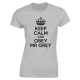 T-Shirt Femme Citation « Keep Calm And Obey Mr Grey »