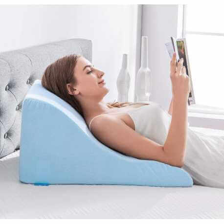 Coussin de lecture cale-nuque