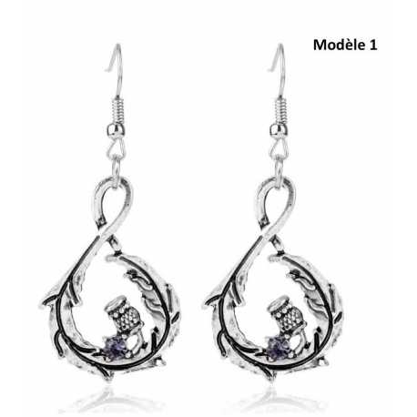 Boucle d'Oreille Chardon