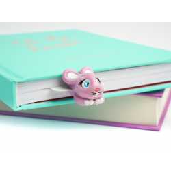 Marque-page Lapin rose