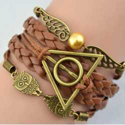 Bracelet Cuir Harry Potter