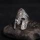 Bague Casque de Combattant Viking