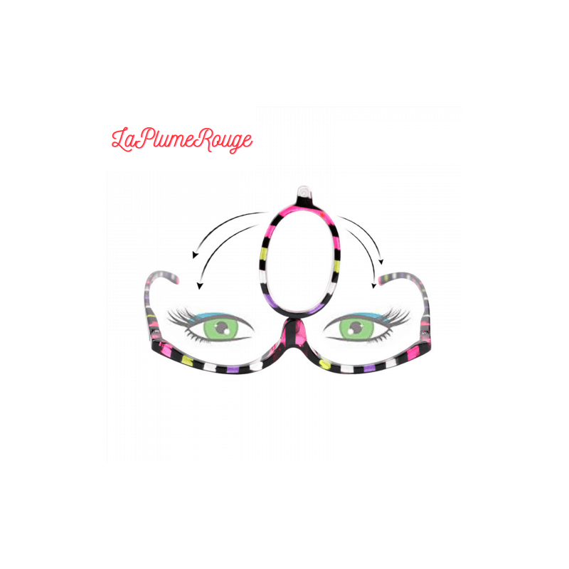 Lot de 320 Lunettes loupe de maquillage - Modèle Rosy Destockage Grossiste