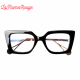 lunette élégant monture carée