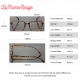 lunette de lecture clair large
