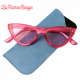lunettes de lecture œil de chat avec strass