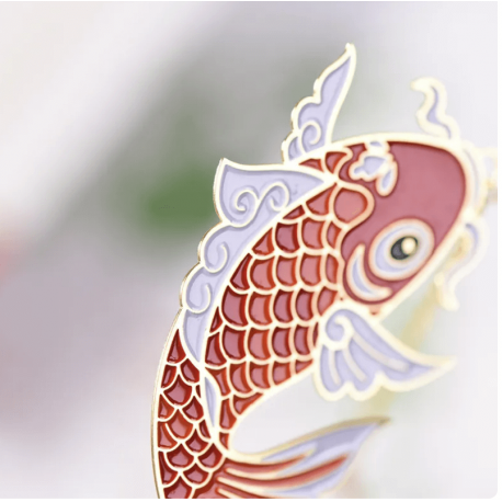 Marque-page Poisson