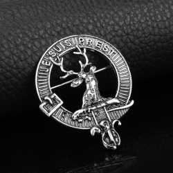 Broche Clan Fraser « Je Suis Prest »