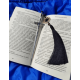 Marque-page bijou pour livre pompon