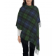 Echarpe Femme Motif Tartan Clan Fraser