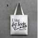 Tote bag avec message