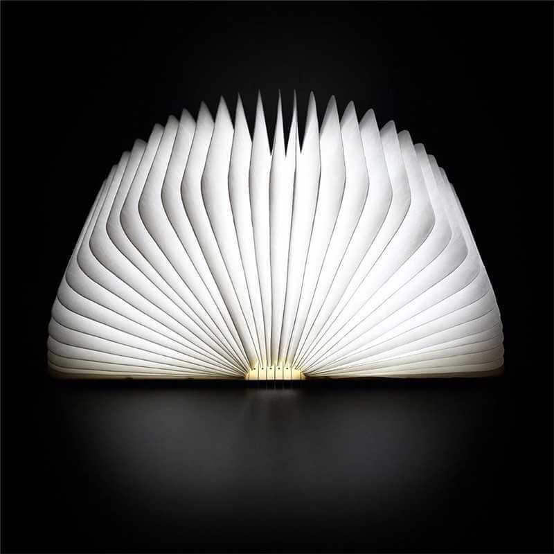 Lampe livre en érable - Boutique Cadeaux Déco Intérieur Mer Damgan